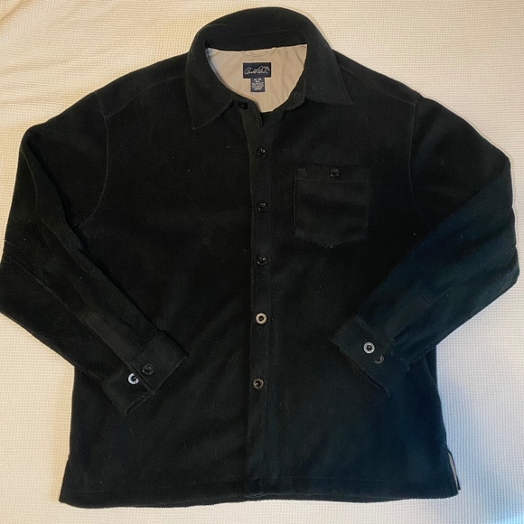 Arnold Palmer Black Button Down Sweater - Picture 1 of 3